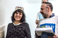 2018 Aliza Takes a Moment from Doorknocking to Smile 180925-2