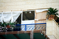 Flower and Sheet Sukkah 4