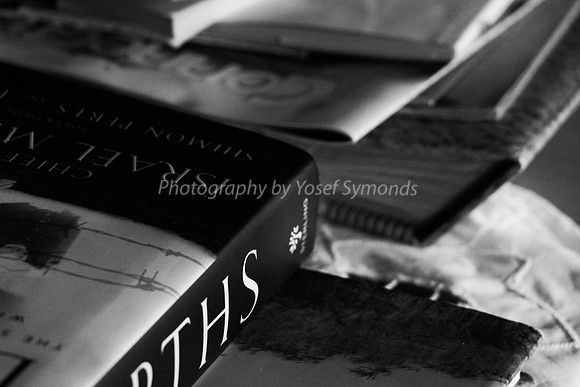 Books on Table 5