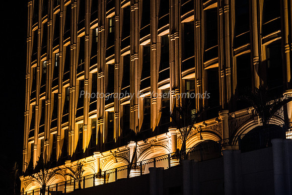 Hotel Facade on Eilat Port 180603-5