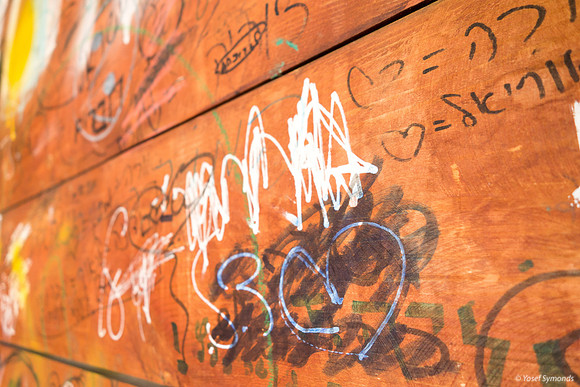 Wooden Bus Shelter Graffiti 190910-3