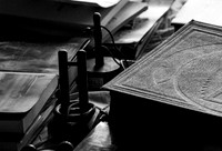 Books on Table 3