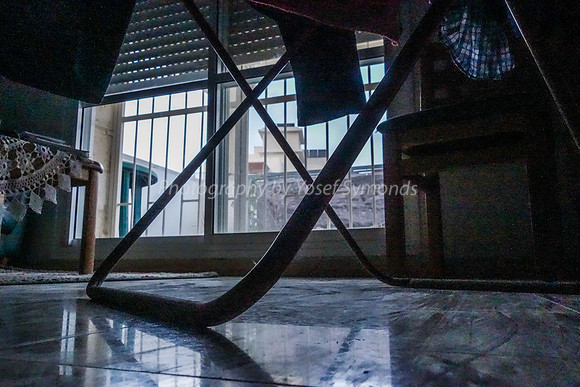 Under the Drying Rack