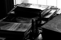 Books on Table 1