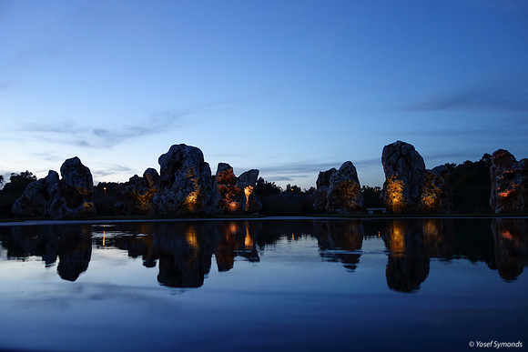 Memorial Pool at Dusk 1