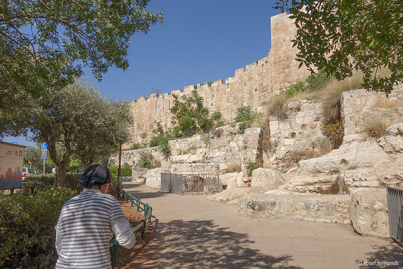 Outside Walls of Old City of Jerusalem 2