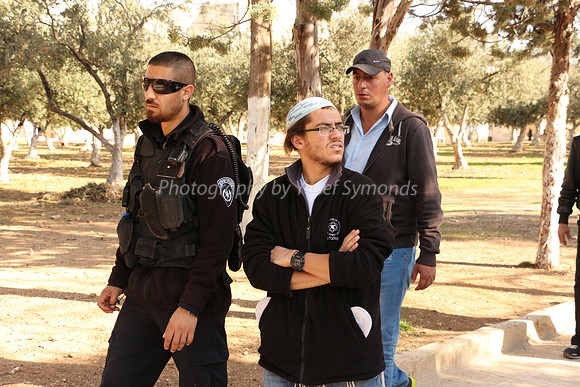Policeman, Jew and Wakf Arab