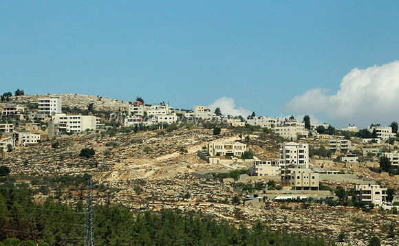 Climbing to Jerusalem Looking West from Highway #1 - 2
