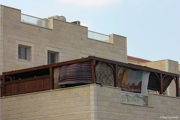 Expressive Fortress Sukkah
