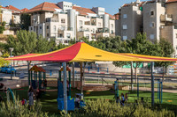 Protection Against Summer Heat - Top of Ayalon Park 1