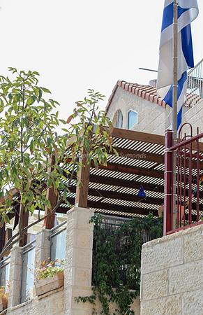 Succah and Flag
