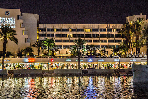 Hotel on Lagoon at Night 180603-6