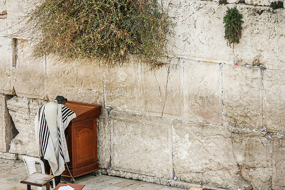 Solitary Prayer at the Wall 3