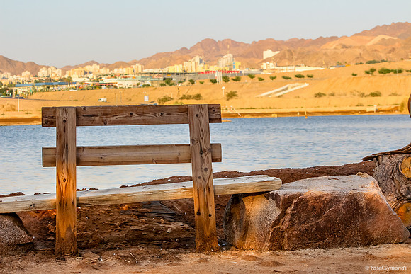 Southern Lake with Eilat in Background 14