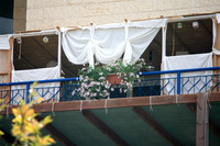 Flower and Sheet Sukkah 3