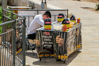 Donation Collector for Rescue of Captives - Western Wall