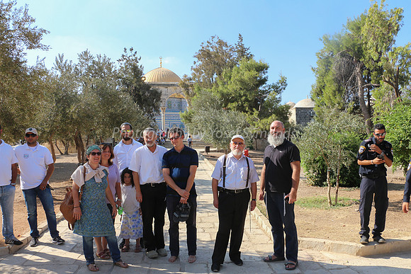 Group Posing for Policeman 2