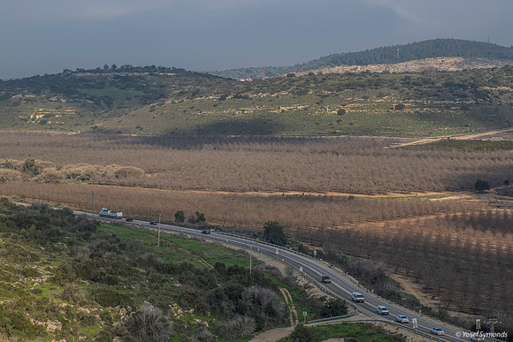 Cloud Shaodows on Fields of Kibbutz Netiv Halamed Hey 200216-1