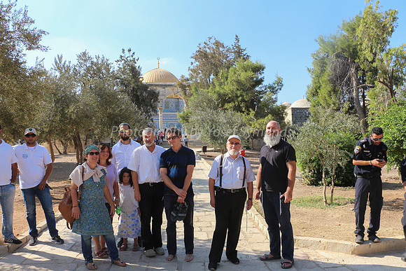 Group Posing for Policeman 1