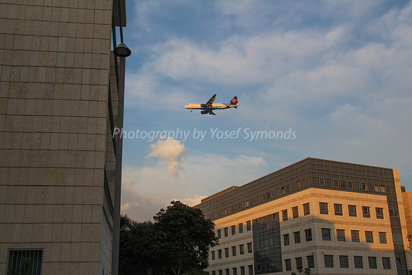 Plane Over Building - Airport City 3