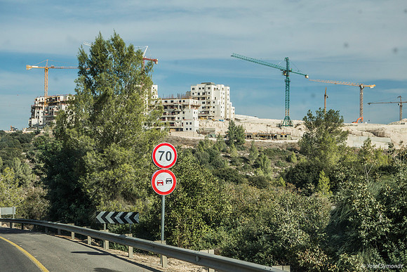 Traveling NE on Route #38 from Tel Azeka to Tel Beit Shemesh 191121-3