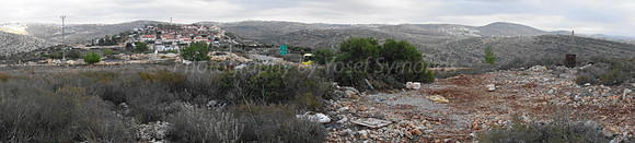 Panorama from Givat Menachem