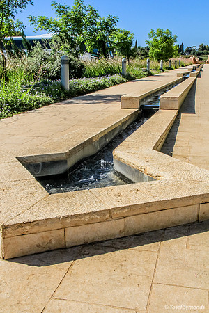 Water Channel Leading to Memorial Pool 3