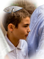 Barmitzvah BoyOutside Temple Mount 180916-2