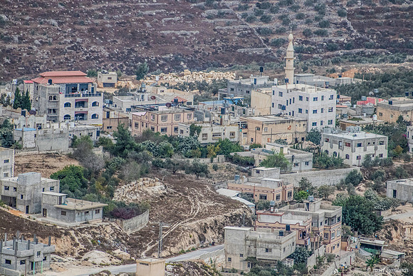 Arab Village Beneath Yitzhar 191015-1