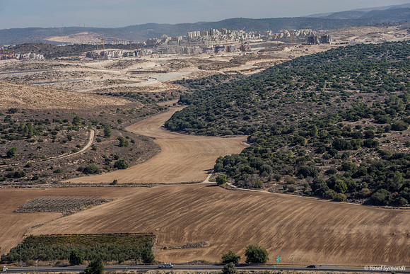 Looking East Up Elah Valley 191121-2