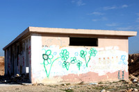 Slogans of Peace on Abandoned Barrack Walls