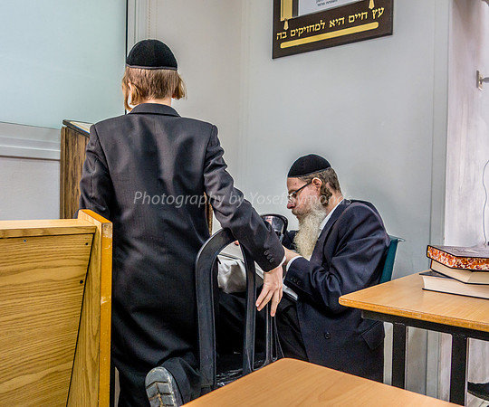 Father and Son Learning Torah 2