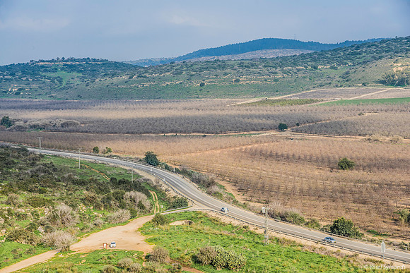 View Across Kibbutz Netiv Halamed Hey Fields Looking SW 200216-4