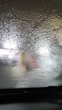 Windscreen in Car Wash