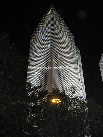 Azrieli Towers at Night