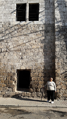 Juliet in Front of Family Home Designated for Demolition 5