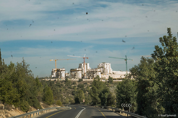 Traveling NE on Route #38 from Tel Azeka to Tel Beit Shemesh 191121-1