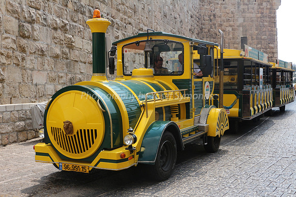 Tourist Train - Old City of Jerusalem