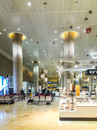 Arrivals Hall Tel Aviv Airport 190201-1