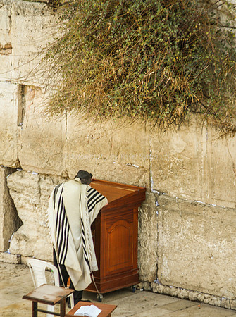 Solitary Prayer at the Wall 2