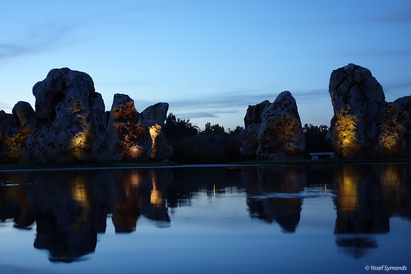 Memorial Pool at Dusk 2