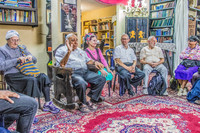 Moshe Zar and WifeAddressing Visitors 180927-1