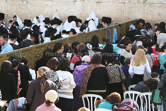 Separated Prayer at Western Wall 3