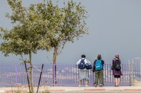 Looking Out from Yitzhar on a Stormy Day 191015-2