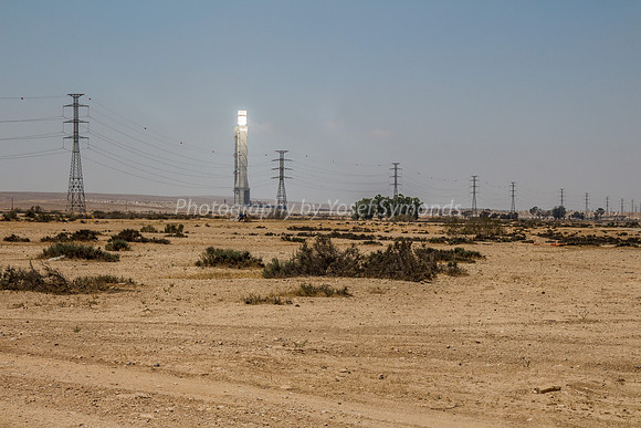 Ashalim Light on Dusty Plain 180601-2