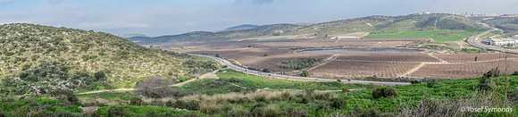 Panorama Fields of Kibbutz Lamed Hey 200216-3
