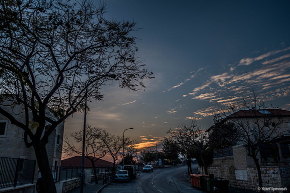 Sunset in Ramat Beit Shemesh Alef 190404-31