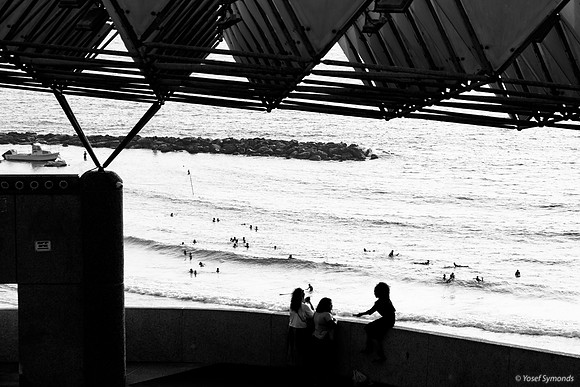 Sironit Beach from Amphitheater  190804-22
