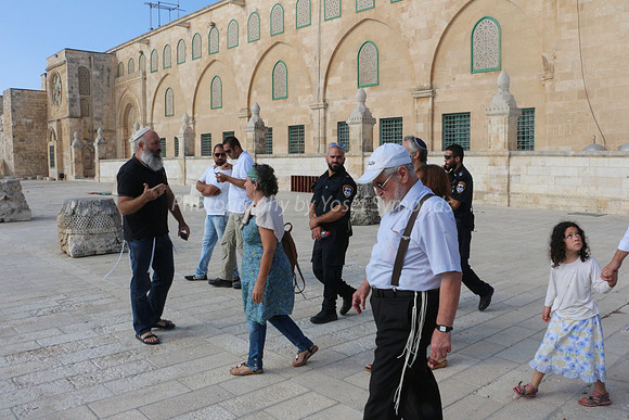 Group with Islamic Museum in Background 1