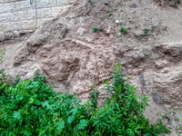Cracks in Rock Wall 180102-2